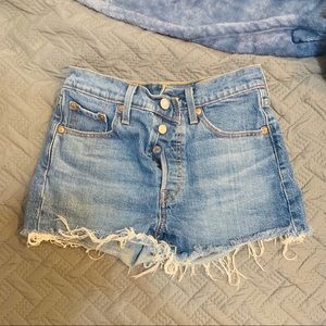 Levi’s high wasted shorts